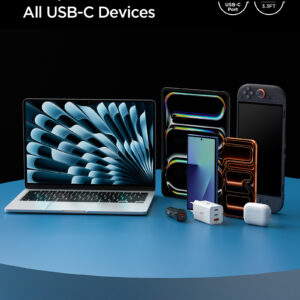 Spigen EB10010CCA ESSENTIAL TYPE-C KABELIS 100W 100CM juodos spalvos - Image 15