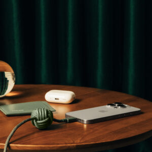 Native Union Anchor kabelis (USB-C - USB-C) 3m, žalios spalvos - Image 4