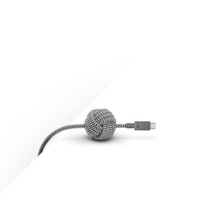 Native Union Anchor kabelis (USB-C - USB-C) 3m, zebra - Image 6