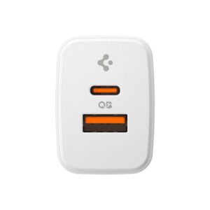 Spigen Essential EE202EU 20W Wall Charger - baltos spalvos - Image 12
