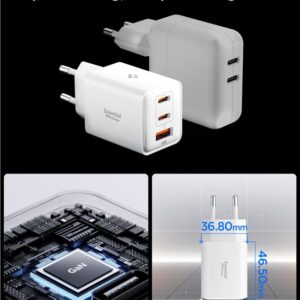 Spigen Essential 47W laidinis įkroviklis EE473EU, baltos spalvos - Image 6