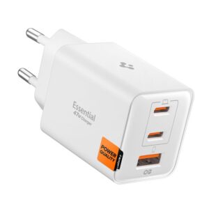 Spigen Essential 47W laidinis įkroviklis EE473EU, baltos spalvos