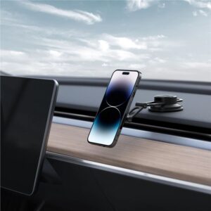 Spigen OneTap 3 Car Mount MagSafe Dashboard/Windshield ITS35-3, juodos spalvos - Image 4