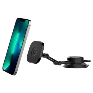 Spigen OneTap 3 Car Mount MagSafe Dashboard/Windshield ITS35-3, juodos spalvos - Image 6
