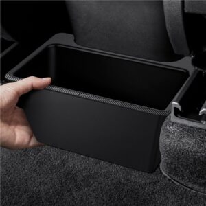 Spigen Tesla Rear Under Air Outlet Storage Box, juodos spalvos - Tesla Model Y - Image 14
