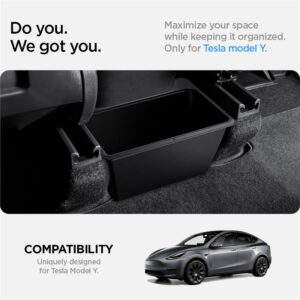 Spigen Tesla Rear Under Air Outlet Storage Box, juodos spalvos - Tesla Model Y - Image 19