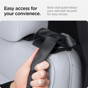 Spigen Tesla Backseat Seatbelt Holder, juodos spalvos - Tesla Model Y - Image 4