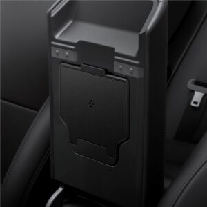 Spigen Tesla Center Console Organizer Hidden Storage Box, juodos spalvos - Tesla Model 3 2024 - Image 5