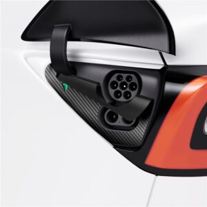 Spigen Tesla Protective Film and Wrap Set for Charge Port (EU), carbon - Tesla Model Y/3 - Image 19