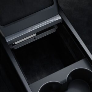 Spigen Tesla Sliding Console Organizer (Bottom), juodos spalvos - Tesla Model 3 2024 - Image 4
