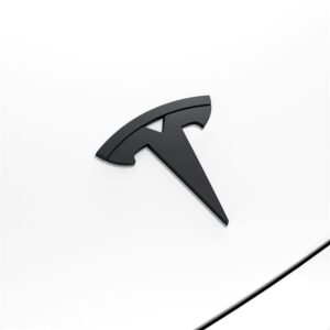 Spigen Tesla Front Emblem Logo Full Cover, juodos spalvos - Tesla Model 3 2024 - Image 5