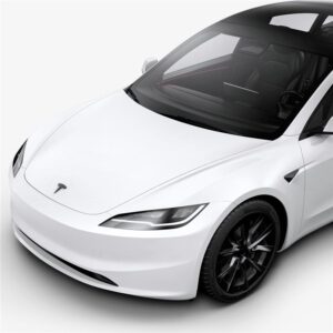 Spigen Tesla Front Emblem Logo Full Cover, juodos spalvos - Tesla Model 3 2024 - Image 17