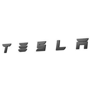 Spigen Tesla Rear Emblem Logo Full Cover, carbon - Tesla Model 3 2024 - Image 11