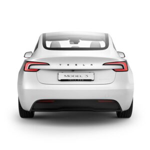 Spigen Tesla Rear Emblem Logo Full Cover, carbon - Tesla Model 3 2024 - Image 8