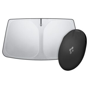 Spigen Tesla Car Front Windshield Sunshade, juodos spalvos - Tesla Model X