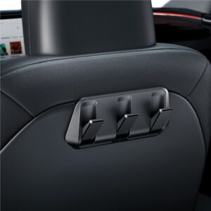 Spigen Tesla Car Seat Hook Holder, juodos spalvos - Tesla Model Y/3 - Image 11