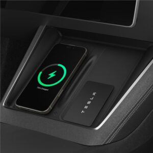 Spigen Tesla Wireless Charging Pad Cover, juodos spalvos - Tesla model Y 2025 - Image 14