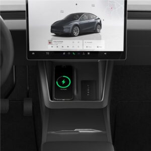 Spigen Tesla Wireless Charging Pad Cover, juodos spalvos - Tesla model Y 2025 - Image 5