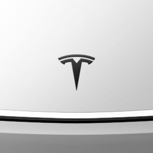 Spigen Tesla Front Emblem, juodos spalvos - Tesla Model Y(Juniper) - Image 6