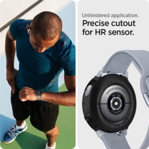 Spigen Liquid Air, matinės juodos spalvos - Samsung Galaxy Watch Active2 40mm - Image 10