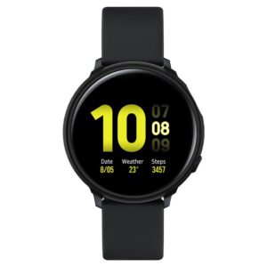Spigen Liquid Air, matinės juodos spalvos - Samsung Galaxy Watch Active2 40mm - Image 5