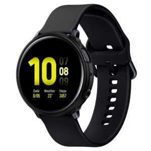 Spigen Liquid Air, matinės juodos spalvos - Samsung Galaxy Watch Active2 40mm