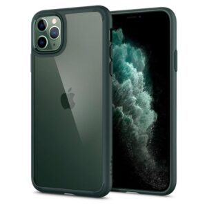 Spigen Ultra Hybrid, midn. green - Apple iPhone 11 Pro