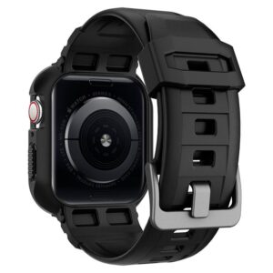 Spigen Rugged Armor Pro, juodos spalvos - Apple Watch 41mm/40mm - Image 2