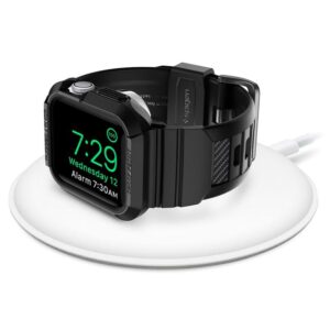 Spigen Rugged Armor Pro, juodos spalvos - Apple Watch 41mm/40mm - Image 5