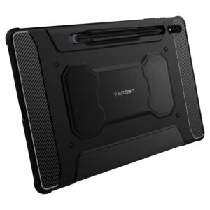 Spigen Rugged Armor Pro, juodos spalvos - Samsung Galaxy Tab S7+/S8+ - Image 15