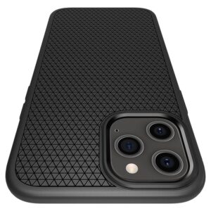 Spigen Liquid Air, juodos spalvos - Apple iPhone 12 Pro Max - Image 9