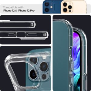 Spigen Liquid Crystal - dėklas skirtas Apple iPhone 12 / Apple iPhone 12 Pro Case Clear - Image 17