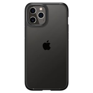 Spigen Ultra Hybrid Apple iPhone 12/12 Pro telefono dėklas matinės juodos spalvos - Image 12