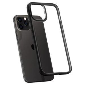 Spigen Ultra Hybrid Apple iPhone 12/12 Pro telefono dėklas matinės juodos spalvos - Image 14