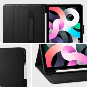Spigen Liquid Air Folio, juodos spalvos - Apple iPad Air 10.9" (2022/2020)/11" 2024/2025/2026 - Image 9