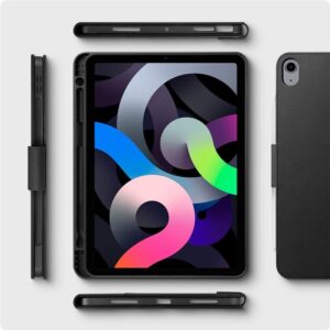 Spigen Liquid Air Folio, juodos spalvos - Apple iPad Air 10.9" (2022/2020)/11" 2024/2025/2026 - Image 12