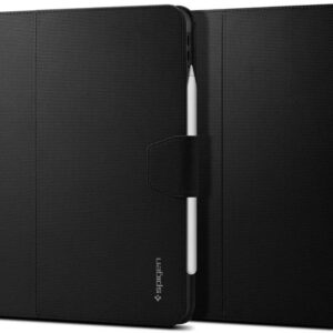 Spigen Liquid Air Folio, juodos spalvos - Apple iPad Air 10.9" (2022/2020)/11" 2024/2025/2026