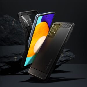 Spigen Rugged Armor Samsung Galaxy A52 / A52S dėklas telefonui matinės juodos spalvos - Image 13