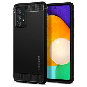 Spigen Rugged Armor Samsung Galaxy A52 / A52S dėklas telefonui matinės juodos spalvos - Image 10