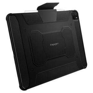 Spigen Rugged Armor Pro, juodos spalvos - Apple iPad Pro 12.9" (2022/2021) - Image 16