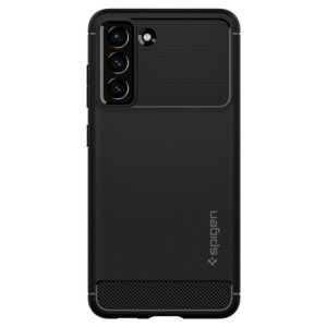 Spigen Rugged Armor Samsung Galaxy S21 FE dėklas telefonui matinės juodos spalvos - Image 11