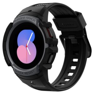 Spigen Rugged Armor Pro, charcoal pilkos spalvos - Samsung Galaxy Watch5/Watch4 40mm