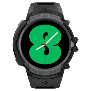 Spigen Rugged Armor Pro, charcoal pilkos spalvos - Samsung Galaxy Watch5/Watch4 40mm - Image 14