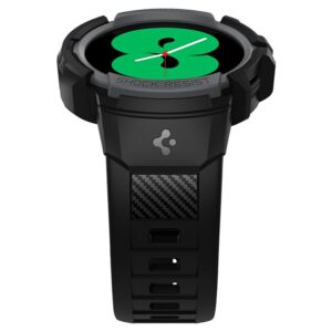 Spigen Rugged Armor Pro, charcoal pilkos spalvos - Samsung Galaxy Watch5/Watch4 40mm - Image 9
