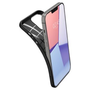 Spigen Liquid Air - dėklas skirtas Apple iPhone 13 Pro Max juodos spalvos - Image 8