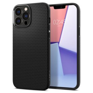 Spigen Liquid Air - dėklas skirtas Apple iPhone 13 Pro Max juodos spalvos - Image 7