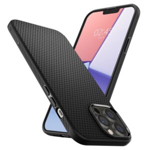 Spigen Liquid Air - dėklas skirtas Apple iPhone 13 Pro Max juodos spalvos - Image 12
