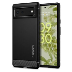 Spigen Rugged Armor, juodos spalvos - Google Pixel 6