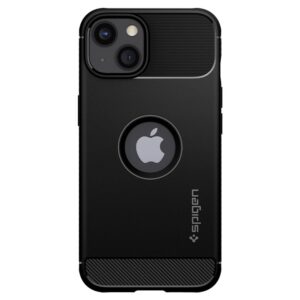 Spigen Rugged Armor Apple iPhone 13 matinės juodos spalvos - Image 10