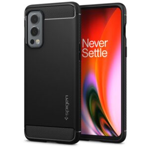 Spigen Rugged Armor, juodos spalvos - OnePlus Nord 2 5G